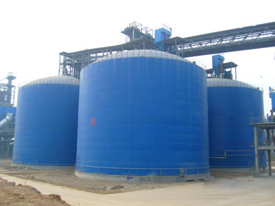 武威水泥钢板库改造